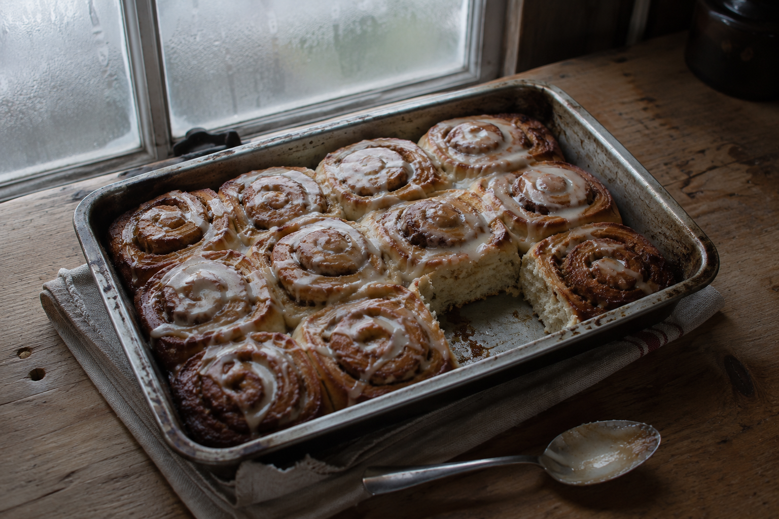 Christmas Morning Cinnamon Rolls