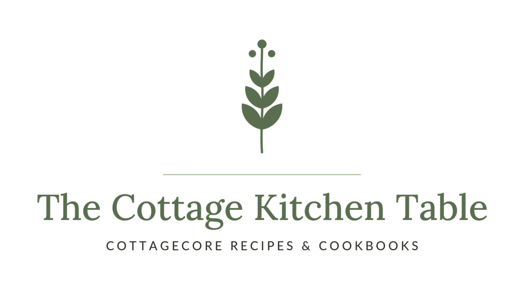 The cottage kitchen table stacked logo