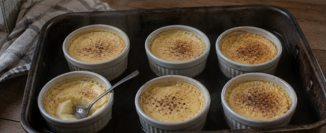 Old-Fashioned Baked Egg Custard