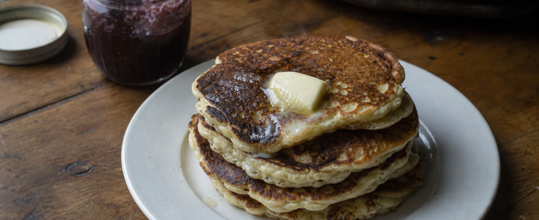 Old-Fashioned Buttermilk Pancakes