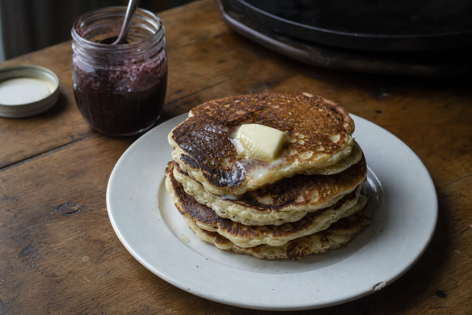 Old-Fashioned Buttermilk Pancakes