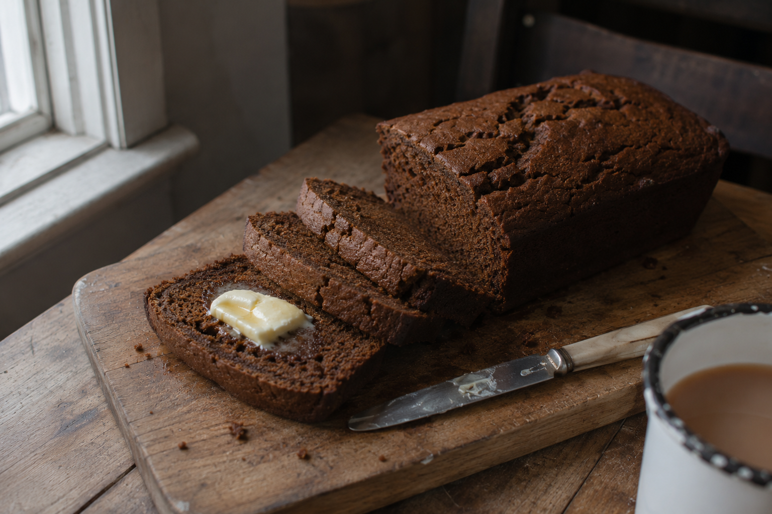 Old-Fashioned Gingerbread Loaf