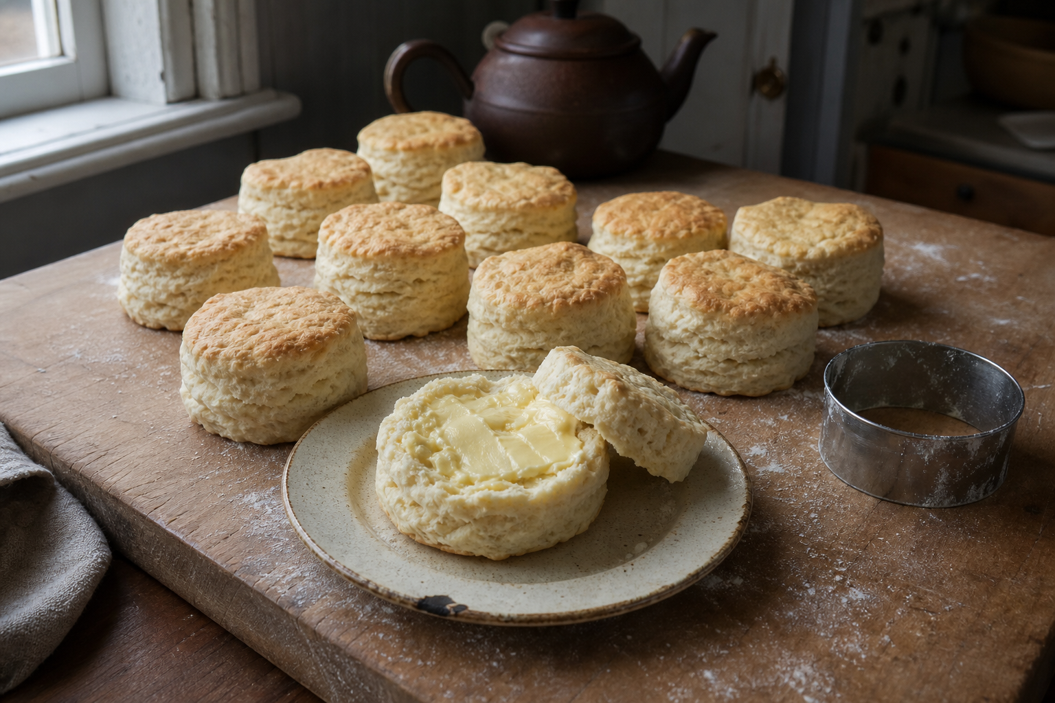 Old-Fashioned Tea Biscuits