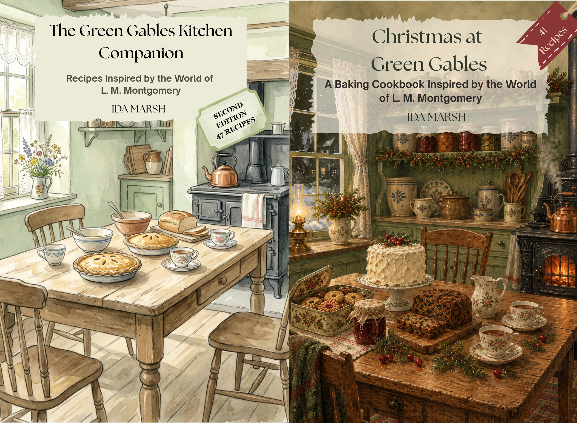 Bundle cover of both cookbooks