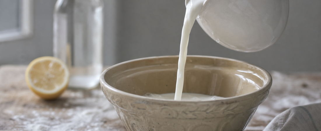 How to Make Sour Milk for an Old Recipe