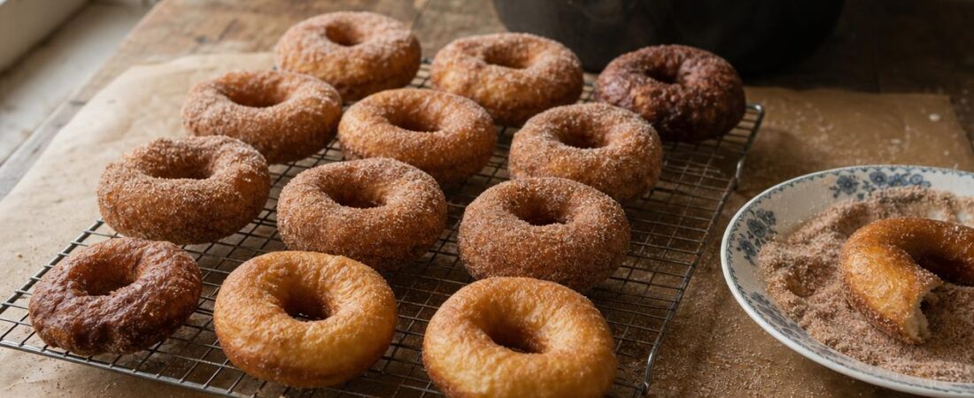 Old-Fashioned Doughnuts (Green Gables Cake Doughnuts)