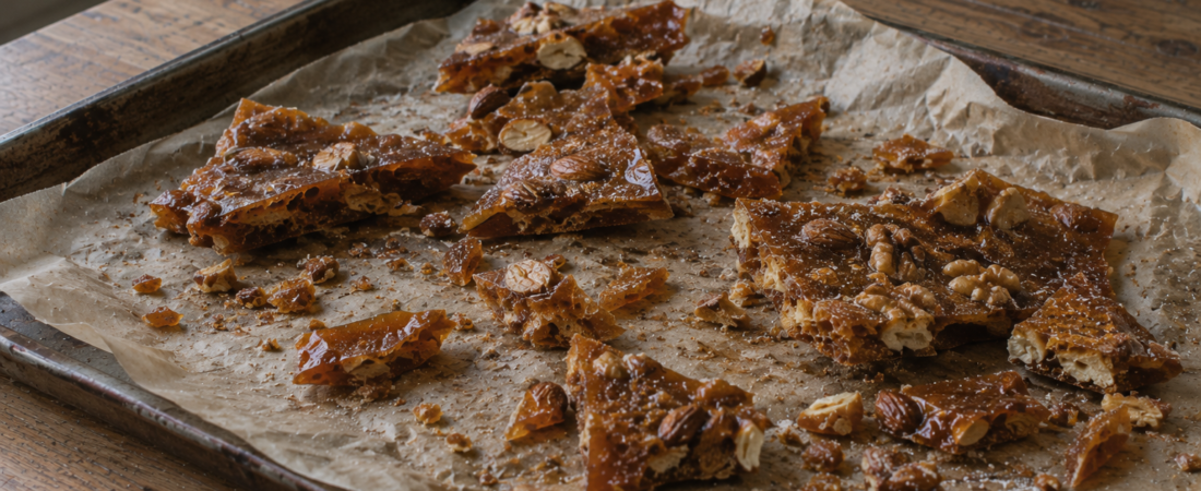 Old-Fashioned Nut Brittle
